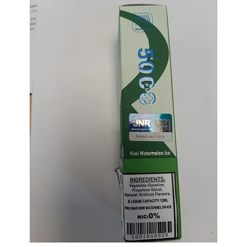 Disposable electronic cigarette