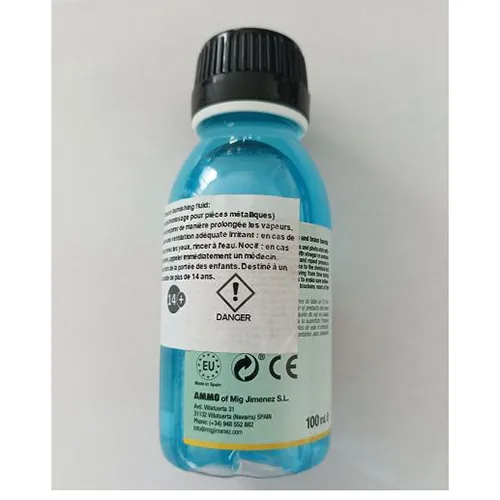 Burnishing fluid