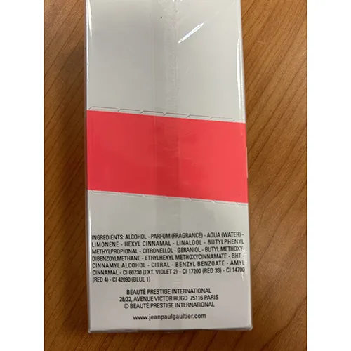 Eau de toilette