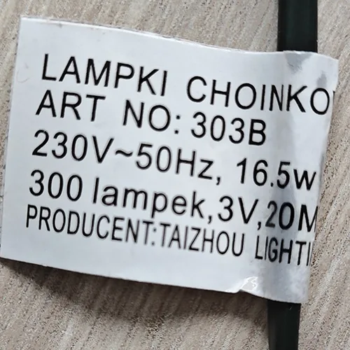 Lighting chain