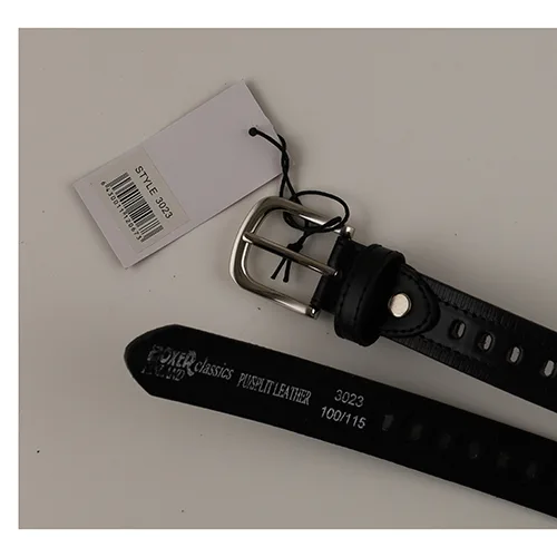 Leather belt