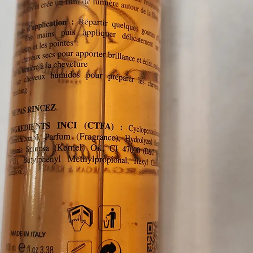 Hair oil