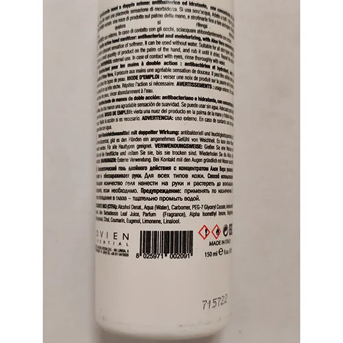 Hand disinfectant