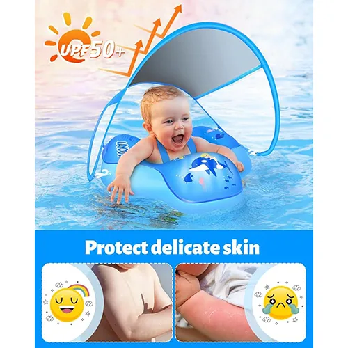 Inflatable swim seat