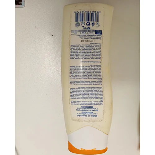 Sunscreen lotion