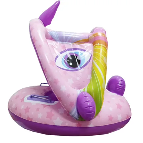 Inflatable swim seat