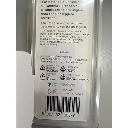 Nail glue