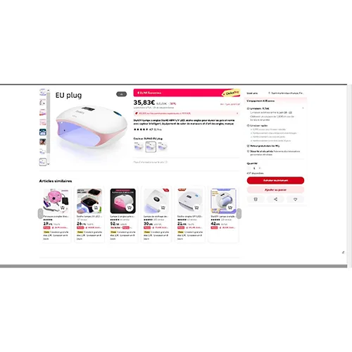 UV nail lamp