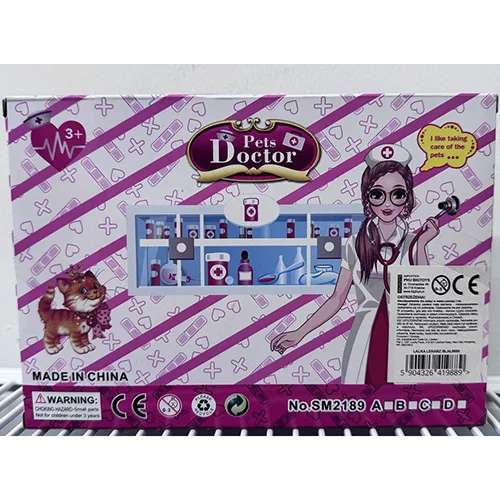 Plastic doll set
