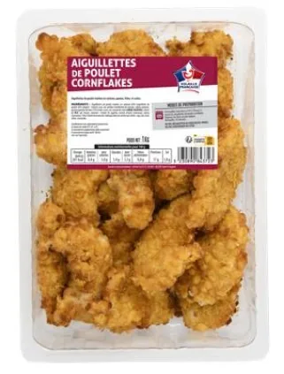 Aiguillette de poulet corn flakes