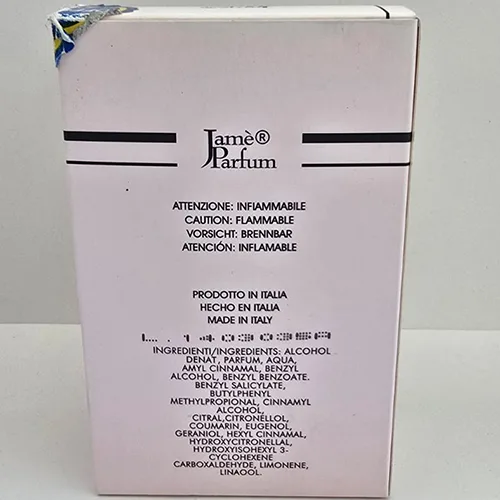 Eau de toilette