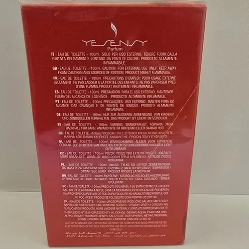 Eau de toilette