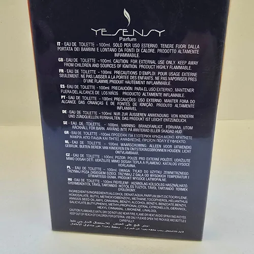 Eau de toilette