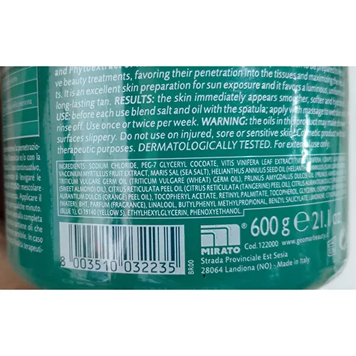 Body scrub