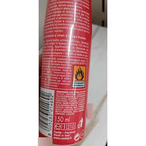 Hair mousse