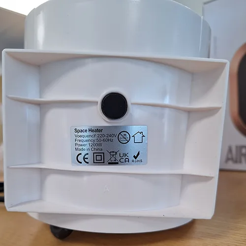 Fan heater
