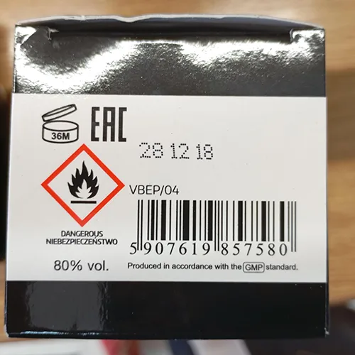 Eau de toilette