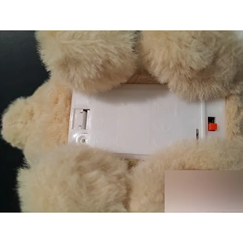 Battery-operated toy rabbit