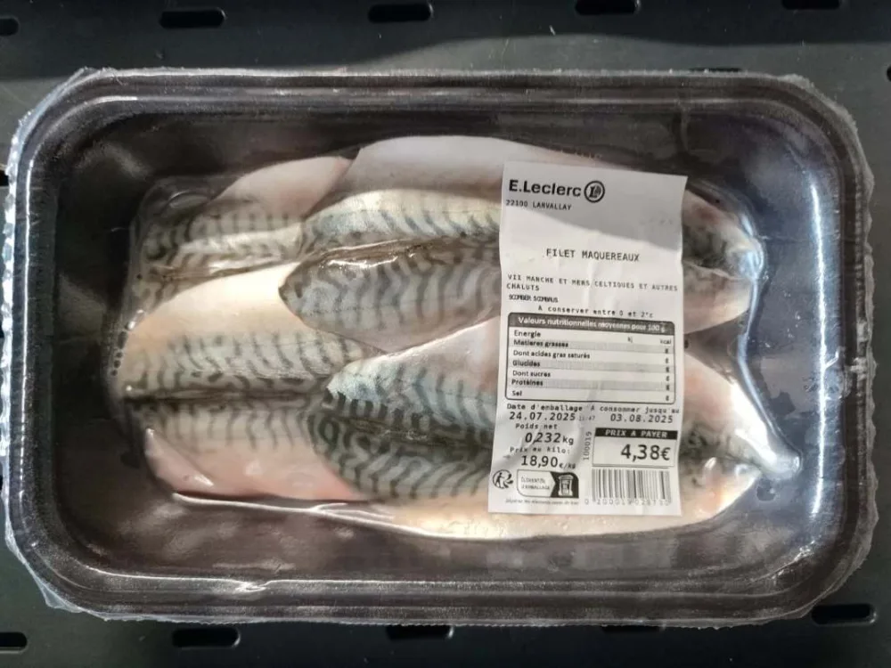 Filet de maquereau