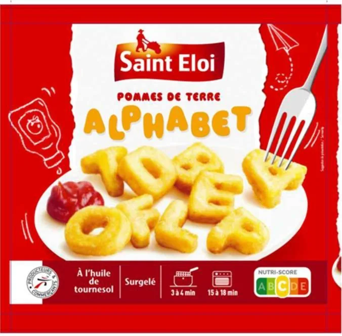 Pomme de terre alphabet