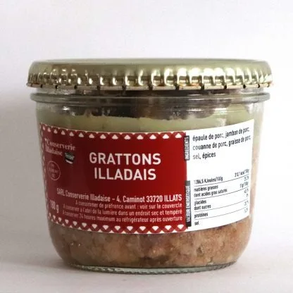 Grattons illadais 180 g