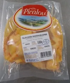 Poulet jaune vegetal