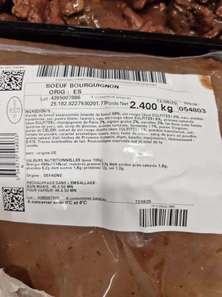 Boeuf bourguignon