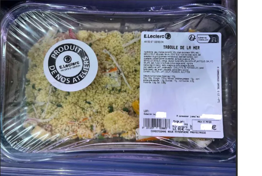 Taboule de la mer
