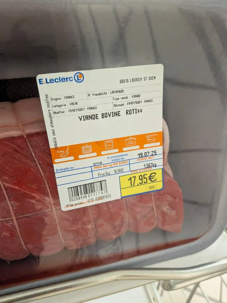 Viande bovine