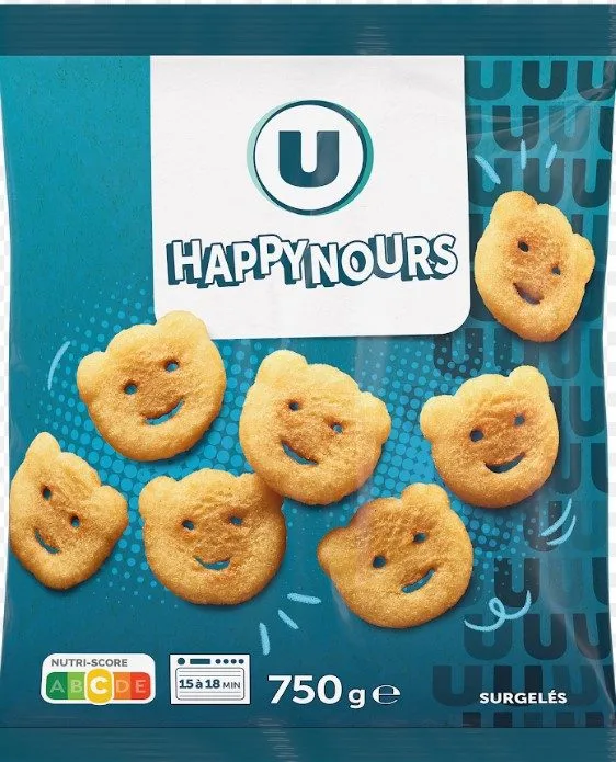 Pommes croquettes u sachet 1kg - pommes noisette u 350g - happynours u 750g