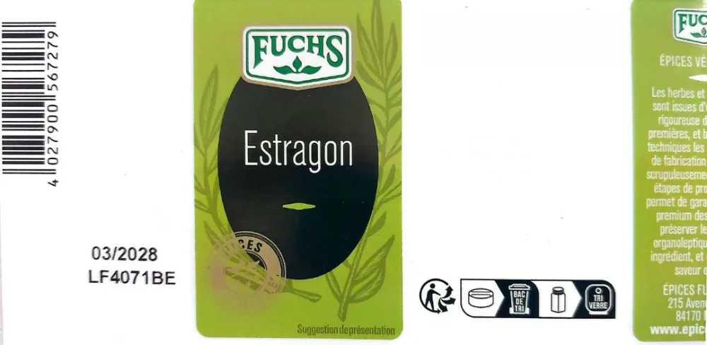 Estragon fuchs 7g