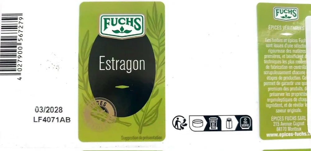 Estragon fuchs 7g