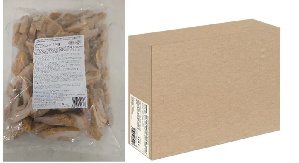 Emincé de poulet mariné curry