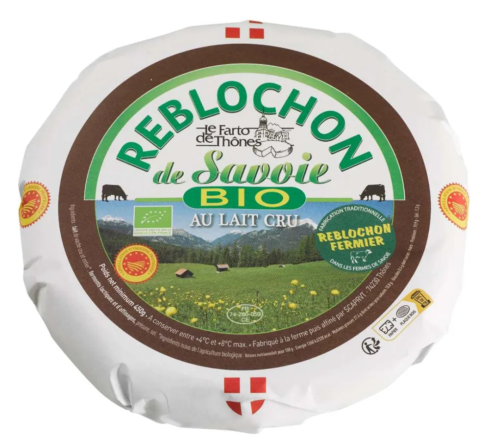 Reblochon fermier bio aop