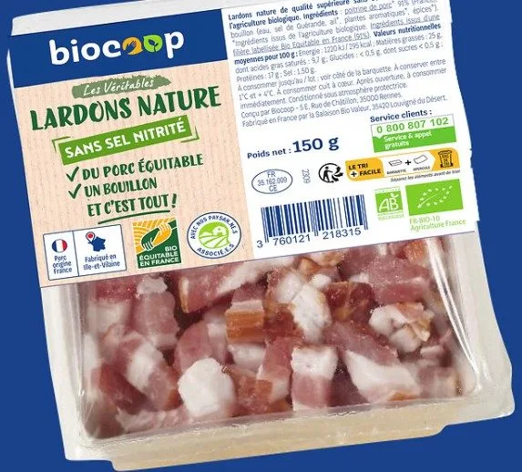 Lardons nature 150g