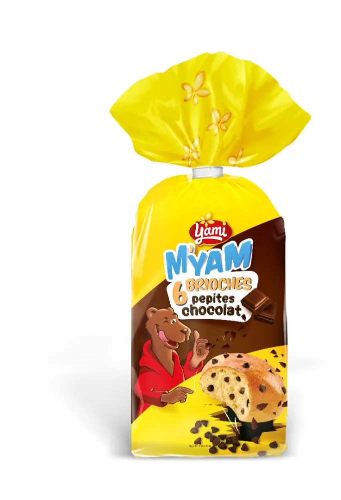 Myam brioches pépites chocolat x6