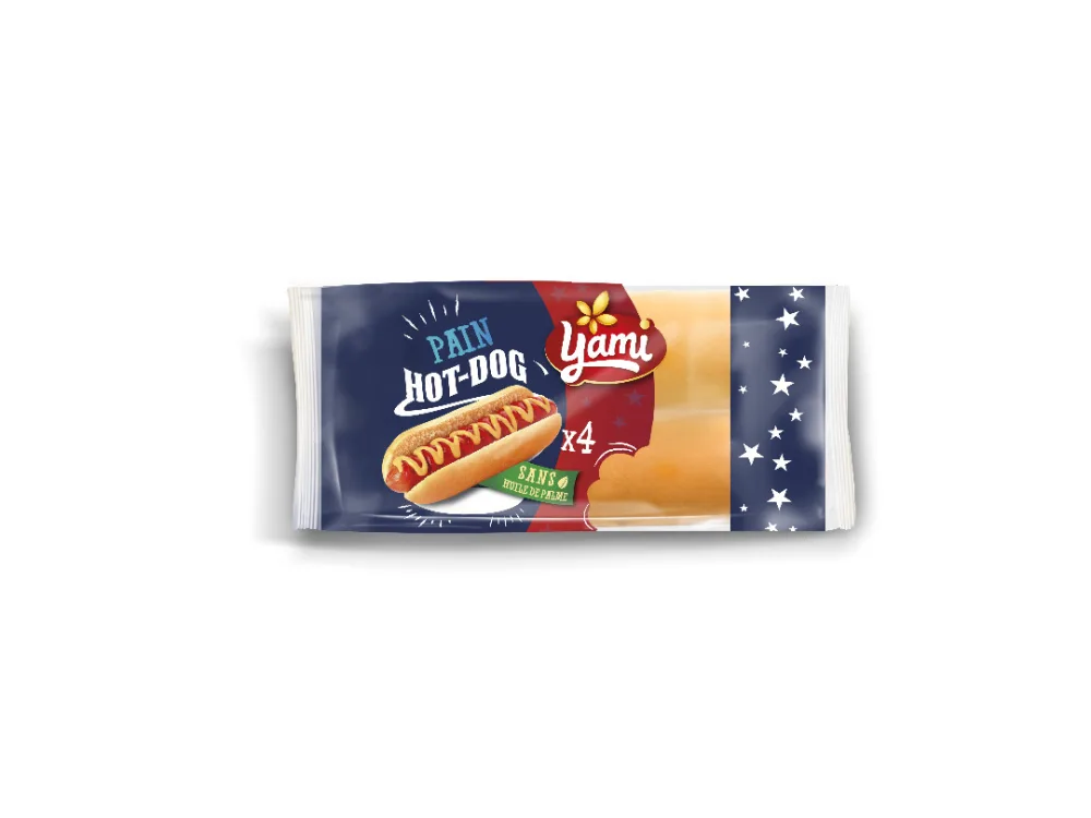 Pain hot dog x4