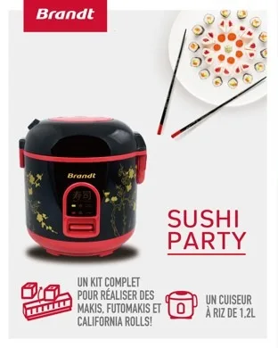 Cuiseur à riz sushi party