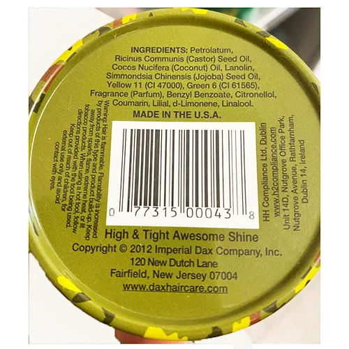 Hair wax