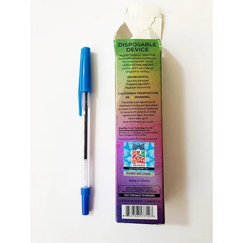 Disposable electronic cigarette
