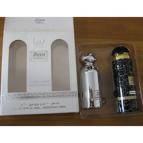 Perfume and deodorant set