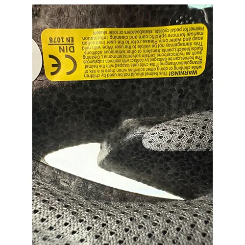 Bicycle helmet