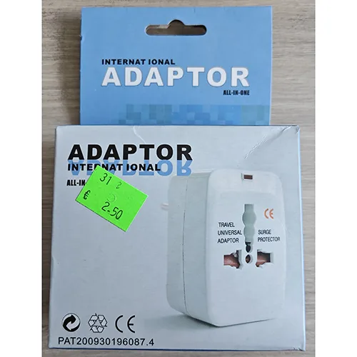 Travel adaptor