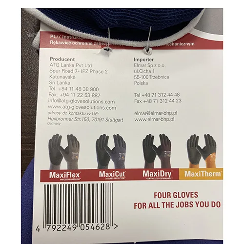 Protective gloves