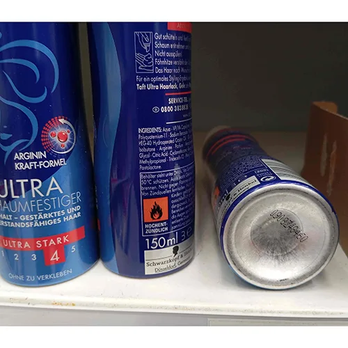 Hair styling foam