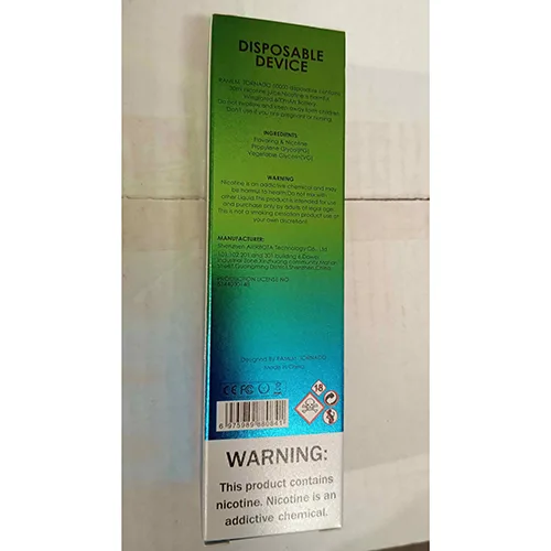 Disposable electronic cigarette