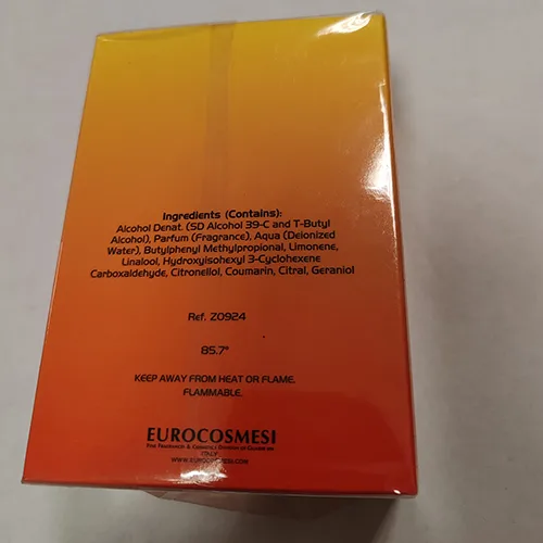 Eau de toilette
