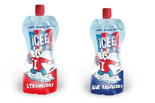 Toxic Waste in den Geschmacksrichtungen "Blue Raspberry", "Lemon and Lime" und "Apple". Slush Puppie in den Geschmacksrichtungen "Blue Raspberry", "Strawberry" und "Mango". ICEE in den Geschmacksrichtungen "Blue Raspberry"und "Strawberry"