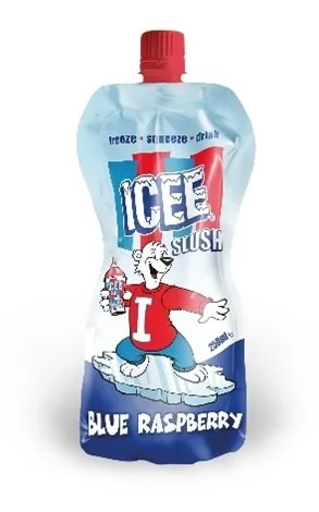 Icee slush strawberry & blue raspberry 250ml