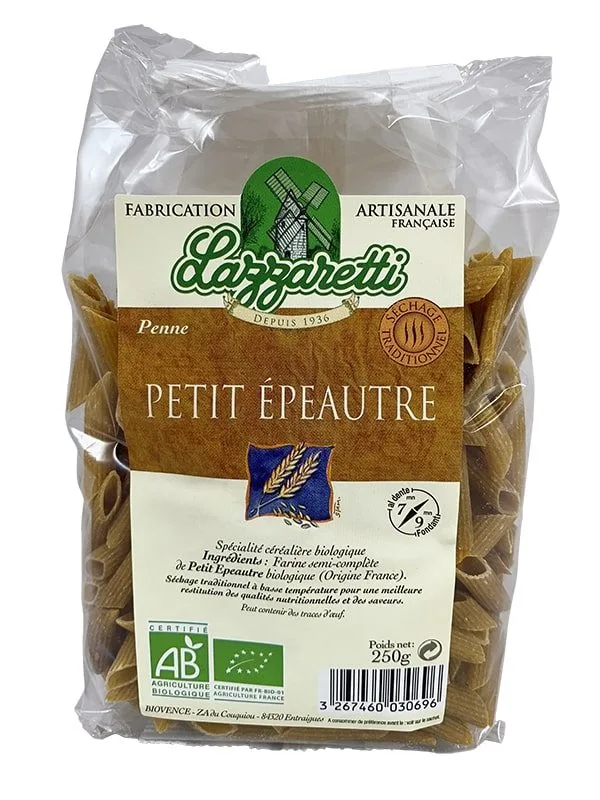 Penne petit épeautre bio